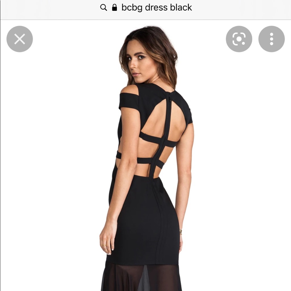 New with tags black cutouts occasion dress